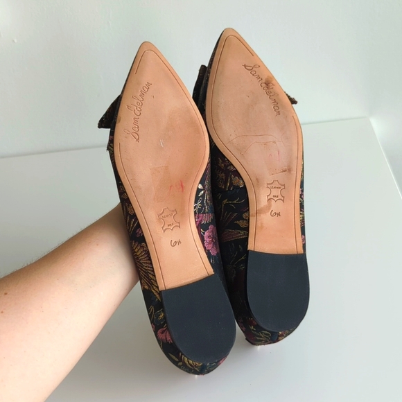 Sam Edelman Raisa bow brocade studded flats Size 6.5 - Picture 7 of 7